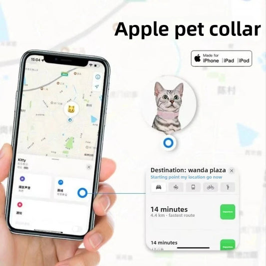 FURLIVIO™ Mini Bluetooth GPS Pet Tracker for Cats & Dogs