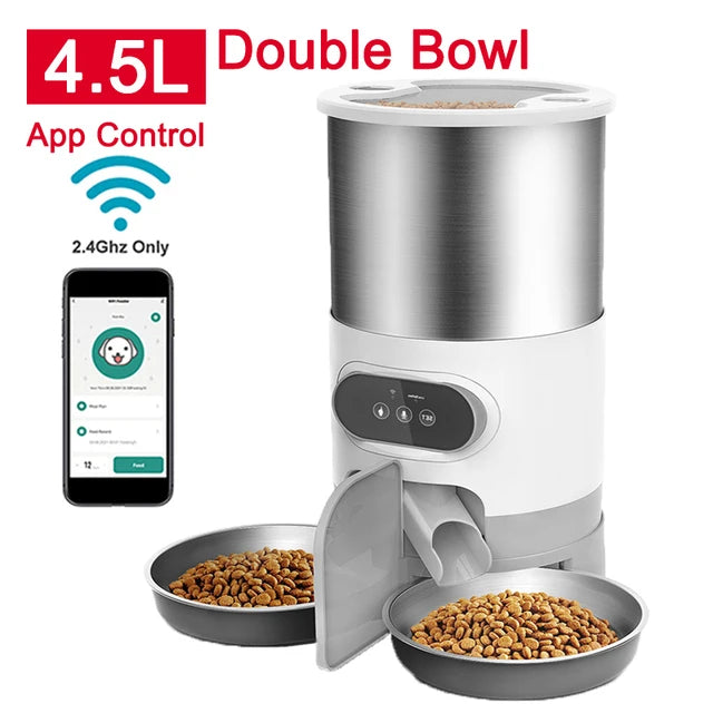 FURLIVIO™ Smart Automatic Pet Feeder with App Control