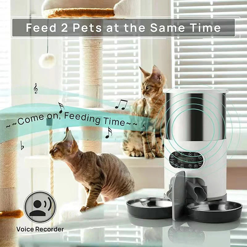 FURLIVIO™ Smart Automatic Pet Feeder with App Control