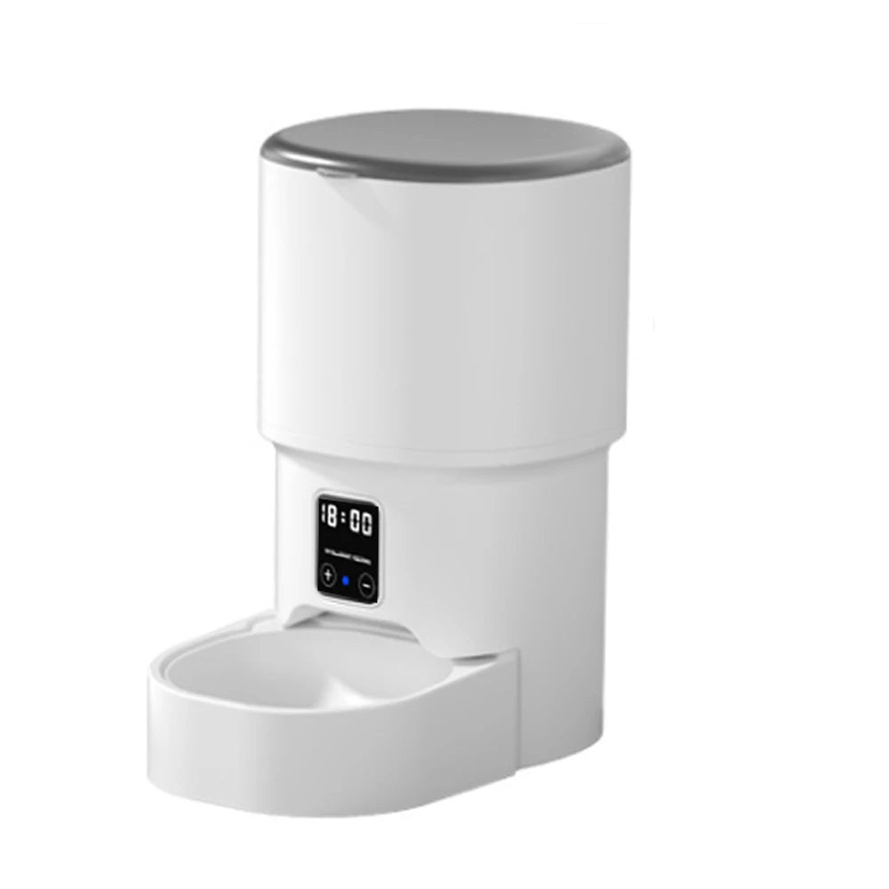 Automatic cat feeder with camera, video pet feeder, 2.4G cat food dispenser, automatic dog feeder