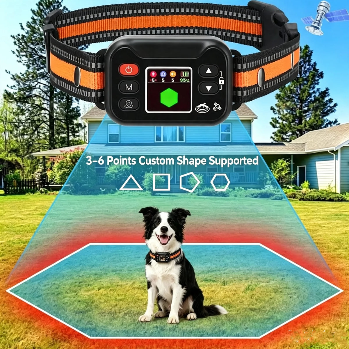 FURLIVIO™ Smart GPS Dog Training Collar with Wireless Fence