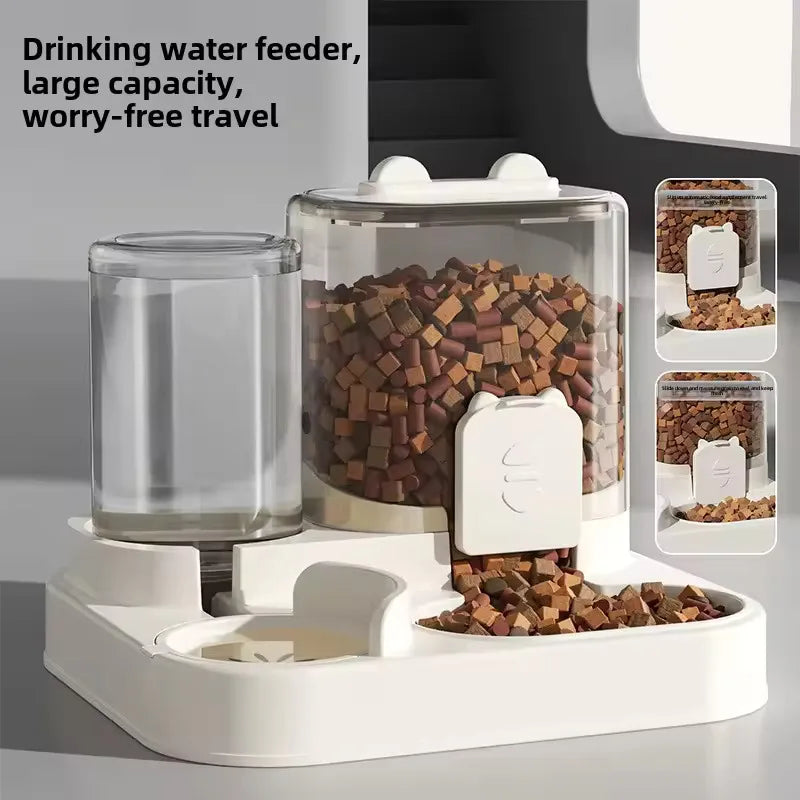 FURLIVIO™ Automatic Cat & Dog Feeder with Water Dispenser