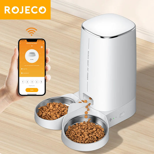 FURLIVIO™ ROJECO 4L WiFi Automatic Pet Feeder with App Control