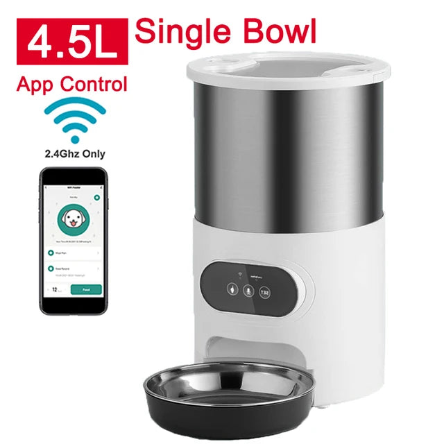 FURLIVIO™ Smart Automatic Pet Feeder with App Control
