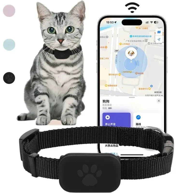 FURLIVIO™ Mini Bluetooth GPS Pet Tracker for Cats & Dogs