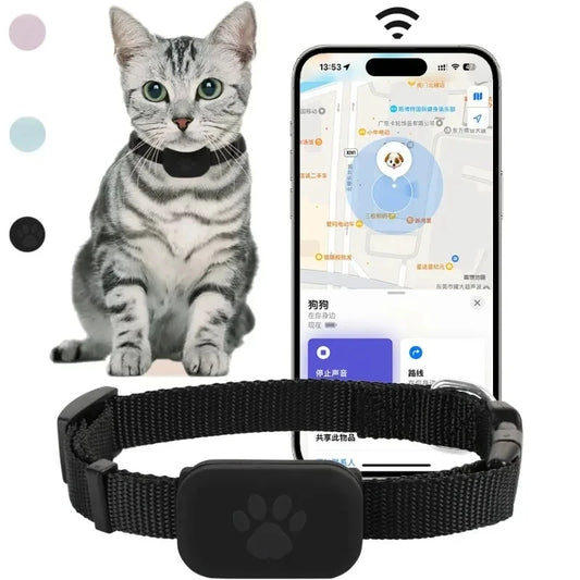 FURLIVIO™ Mini Bluetooth GPS Pet Tracker for Cats & Dogs