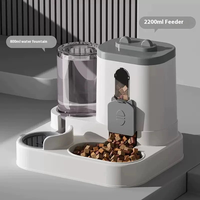 FURLIVIO™ Automatic Cat & Dog Feeder with Water Dispenser