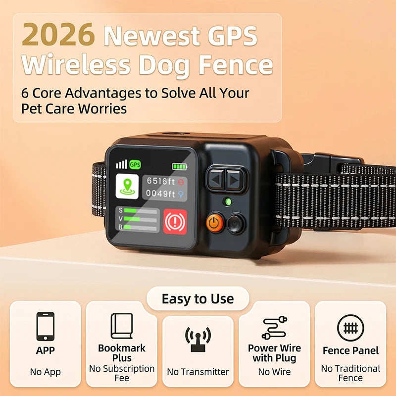 FURLIVIO™ GPS Wireless Electronic Collar for Dog Training