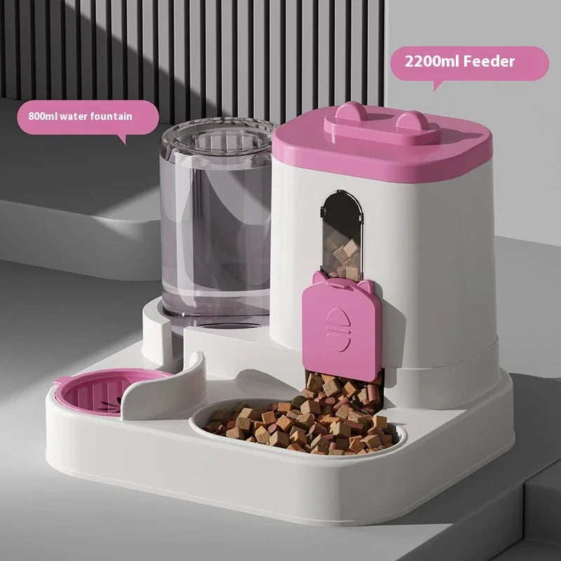 FURLIVIO™ Automatic Cat & Dog Feeder with Water Dispenser