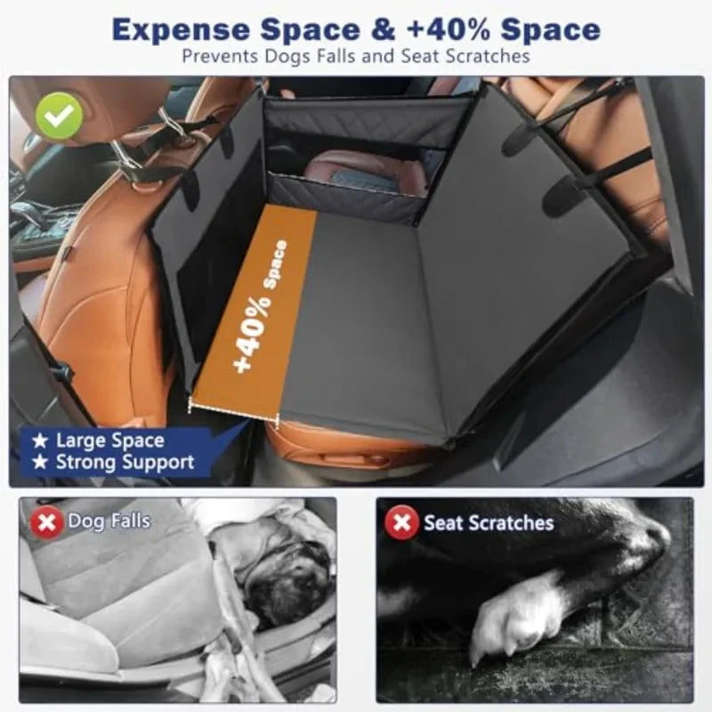 FURLIVIO™ Waterproof Dog Car Seat Hammock for Medium Large Dogs