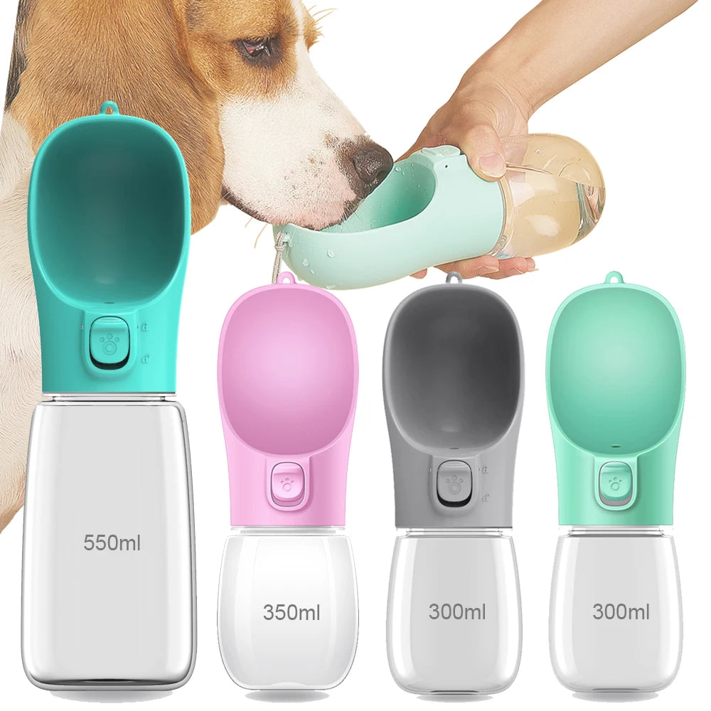 FURLIVIO™ Portable Dog Water Bottle – Leakproof Travel Water Dispenser for Dogs & Cats