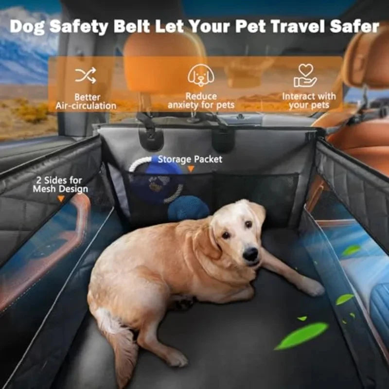 FURLIVIO™ Waterproof Dog Car Seat Hammock for Medium Large Dogs