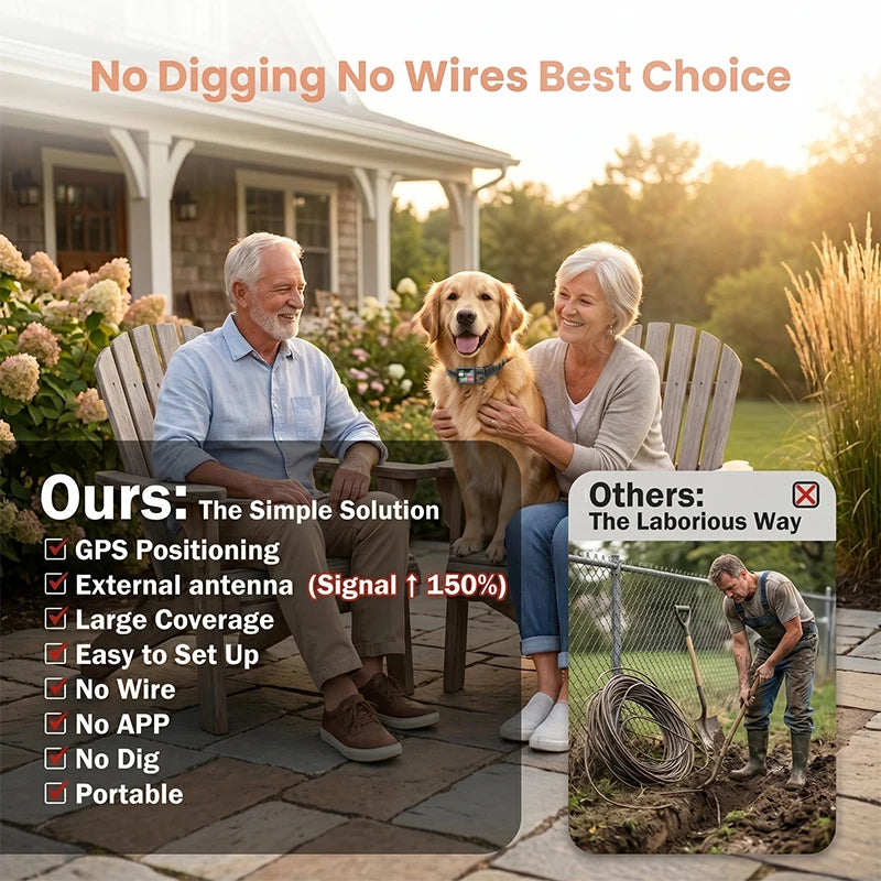 FURLIVIO™ GPS Wireless Electronic Collar for Dog Training